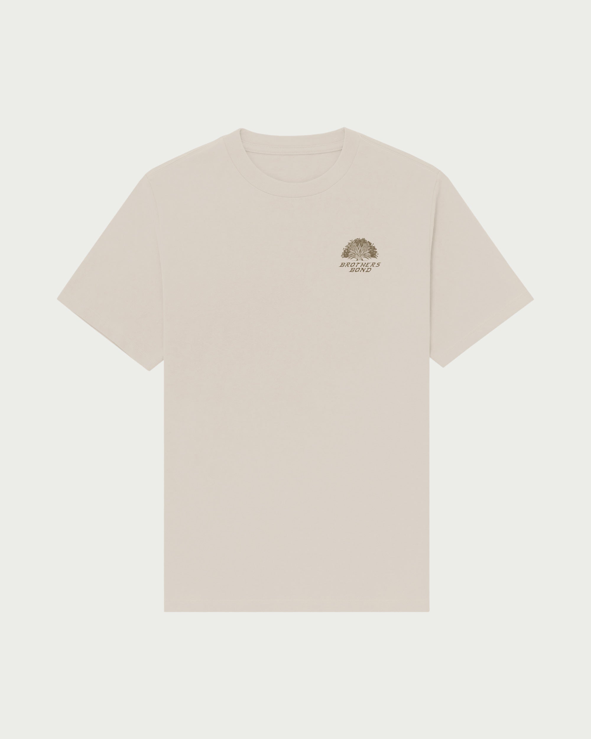 Brother's Bond Circle Tree Logo Tee Faded Bone