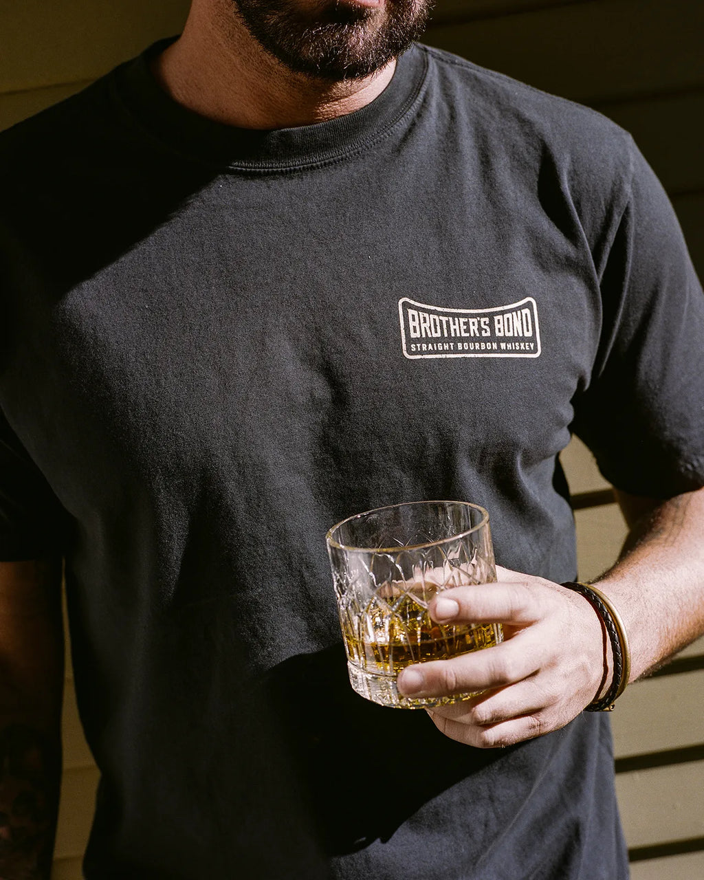 Wordmark T-Shirt Washed Black